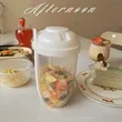 Portable Salad Cup With Lid Spoon Food Container | https://www.bestnamebadges.com