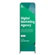 Fabric Banner Stand (Round Corners) | https://www.bestnamebadges.com