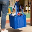 Insulated Non-Woven Cooler Bag with Zipper Closure | https://www.bestnamebadges.com