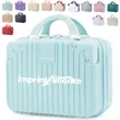 14 Inch Hardside Mini Travel Cosmetic Vanity Case | https://www.bestnamebadges.com
