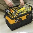 Heavy Duty 14 Inch Wide Mouth Contractor Tool Bag Organizer | https://www.bestnamebadges.com