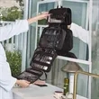 Large Hanging Travel Toiletry Organizer Bag With Hook | https://www.bestnamebadges.com