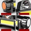 Rechargeable LED Headlamp With Adjustable Strap | https://www.bestnamebadges.com