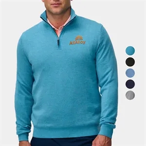 Fairway & Greene® Baruffa Merino 1/4 Zip Golf Windsweater