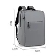 15L Slim USB Laptop Backpack with Anti-Theft Design | https://www.bestnamebadges.com
