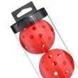 Outdoor Pickleball In Storage Tube | https://www.bestnamebadges.com