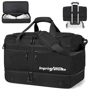 Waterproof Dry Wet Separation Gym Weekender Duffel Bag