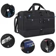 Waterproof Dry Wet Separation Gym Weekender Duffel Bag | https://www.bestnamebadges.com