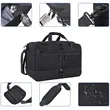 Waterproof Dry Wet Separation Gym Weekender Duffel Bag | https://www.bestnamebadges.com