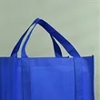 Box Style Non Woven Tote Bag with Reinforced Handles | https://www.bestnamebadges.com