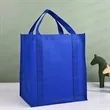 Box Style Non Woven Tote Bag with Reinforced Handles | https://www.bestnamebadges.com
