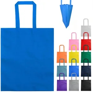 Foldable Non Woven Tote Bag with Long Handles