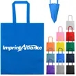 Foldable Non Woven Tote Bag with Long Handles | https://www.bestnamebadges.com