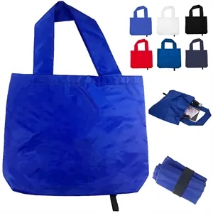 Foldable Nylon Tote Bag with Carry Handles