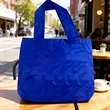 Foldable Nylon Tote Bag with Carry Handles | https://www.bestnamebadges.com