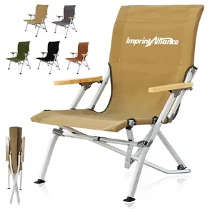 Aluminum Reclining Folding Camping Chair