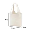 Eco Friendly Cotton Canvas Tote Bag with Long Handles | https://www.bestnamebadges.com