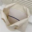 Eco Friendly Cotton Canvas Tote Bag with Long Handles | https://www.bestnamebadges.com