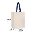 Cotton Tote Bag with Contrast Handles | https://www.bestnamebadges.com