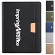 A5 Refillable Manager Portfolio with Zipper & Notepad | https://www.bestnamebadges.com