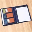 A5 Refillable Manager Portfolio with Zipper & Notepad | https://www.bestnamebadges.com