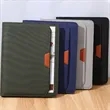 A5 Refillable Manager Portfolio with Zipper & Notepad | https://www.bestnamebadges.com