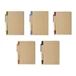 Recycled Kraft Paper Notebook with Pen for Promotions | https://www.bestnamebadges.com