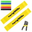 25 lbs Latex Yoga Resistance Loop Exercise Band | https://www.bestnamebadges.com