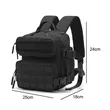 Compact 9L Mini Tactical Backpack MOLLE Daypack Rucksack | https://www.bestnamebadges.com