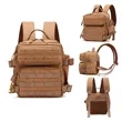 Compact 9L Mini Tactical Backpack MOLLE Daypack Rucksack | https://www.bestnamebadges.com