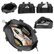 Premium Water-Resistant PU Leather Gym Tote & Pouch Set | https://www.bestnamebadges.com
