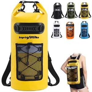 Waterproof Floating Dry Bag With Front Mesh Pocket