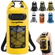 Waterproof Floating Dry Bag With Front Mesh Pocket | https://www.bestnamebadges.com