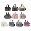 Large Capacity Patterned Diaper Tote Bag With Pacifier Pouch | https://www.bestnamebadges.com