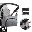 Stroller Organizer Caddy Bag With Non-Slip Attachment Hooks | https://www.bestnamebadges.com
