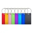 Anodized Aluminum Laser Engravable Luggage Tag & Keychain | https://www.bestnamebadges.com