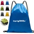 Water Resistant Oxford Sport Drawstring Cinch Backpack | https://www.bestnamebadges.com