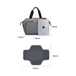 Large Capacity Travel Diaper Tote Bag With Changing Pad | https://www.bestnamebadges.com