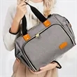 Large Capacity Travel Diaper Tote Bag With Changing Pad | https://www.bestnamebadges.com