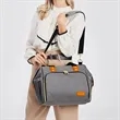 Large Capacity Travel Diaper Tote Bag With Changing Pad | https://www.bestnamebadges.com