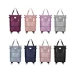 Expandable Rolling Travel Duffel Bag With Detachable Wheels | https://www.bestnamebadges.com
