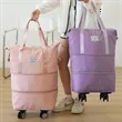 Expandable Rolling Travel Duffel Bag With Detachable Wheels | https://www.bestnamebadges.com