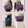 Expandable Rolling Travel Duffel Bag With Detachable Wheels | https://www.bestnamebadges.com