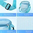 Breathable Mesh Seashell Collecting Bucket Storage Tote Bag | https://www.bestnamebadges.com