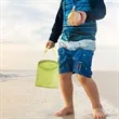 Breathable Mesh Seashell Collecting Bucket Storage Tote Bag | https://www.bestnamebadges.com