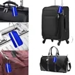 Aluminum Alloy Metal Luggage Tag With Steel Cable Loop | https://www.bestnamebadges.com
