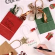 Premium Red Kraft Paper Gift Bag With Twisted Handles | https://www.bestnamebadges.com