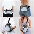 Stadium Approved Clear PVC Security Waist Bag Fanny Pack | https://www.bestnamebadges.com