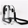 Stadium Approved Clear PVC Crossbody Shoulder Bag Pouch | https://www.bestnamebadges.com