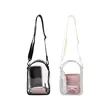 Stadium Approved Clear PVC Crossbody Shoulder Bag Pouch | https://www.bestnamebadges.com